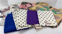 VINTAGE QUILT PIECES & FAT QUARTERS