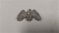 Sterling silver eagle pin