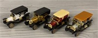 (4) Matchbox Toy Model Cars