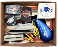 Harley-Davidson Memorabilia Pencils, Coasters,