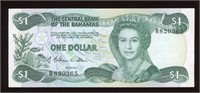 1984 Bahamas 1 Dollar Note