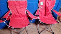 2 camping chairs