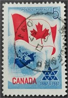Centennial 1867-1967 - 5 Cents Stamp #453