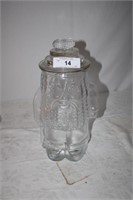 VINTAGE MR PENAUT COUNTER JAR