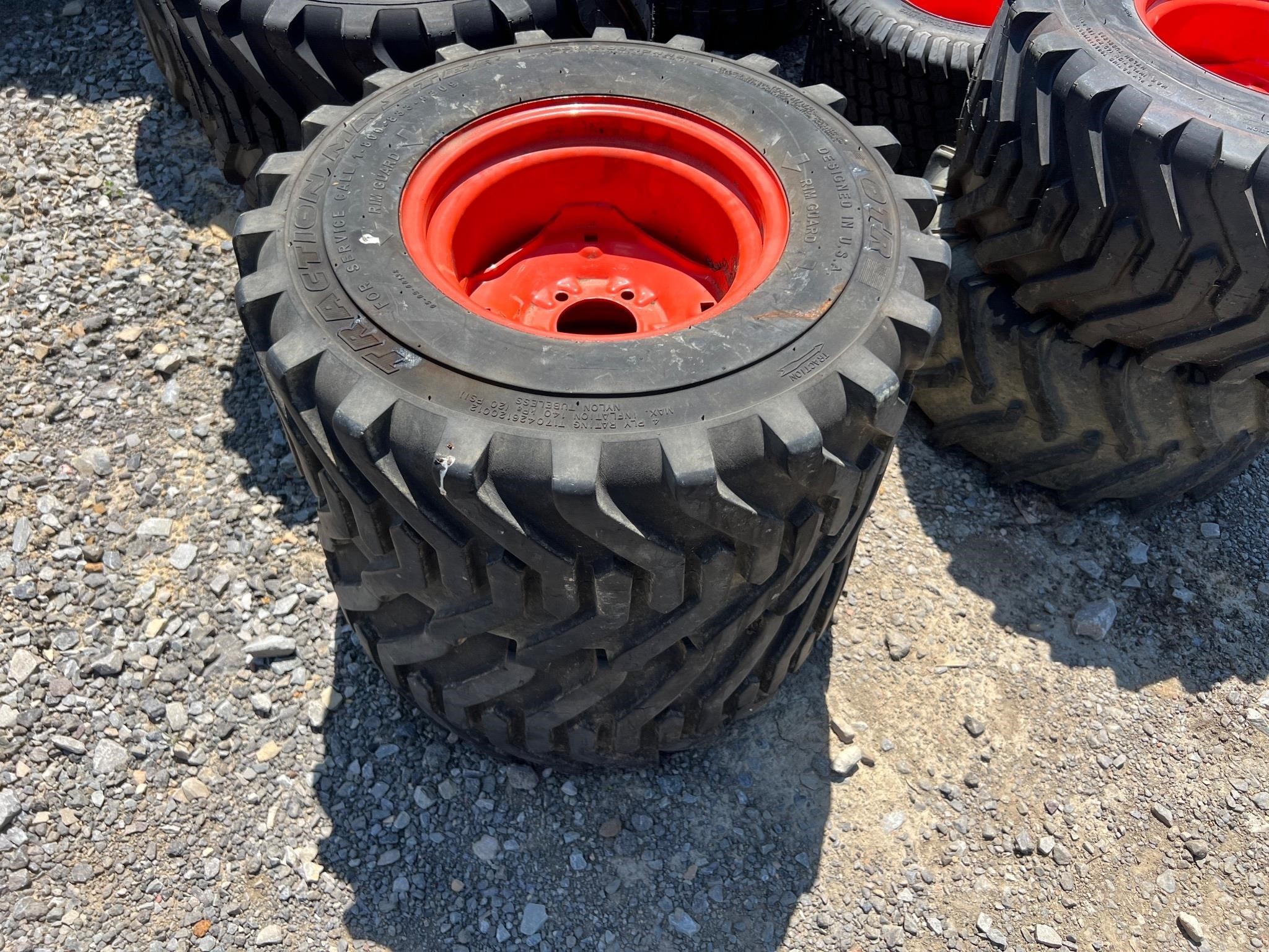 (2) 26x12-12 NHS Tires On Wheels