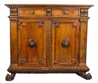 18th Century Continental Carved Cabinet