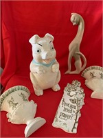 Chalkware Decor