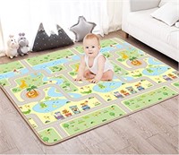 Baby Play Mat, Reversible Playmat for Floor,