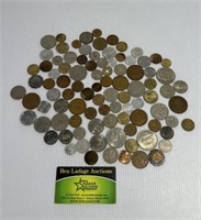 Bag of Mixed Foreign Coins