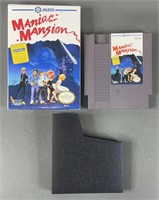 1990 Nintendo NES Maniac Mansion Videogame In Box