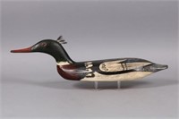 Merganser Drake Duck Decoy by Mike Valley & Mike