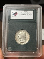 1932 George Washington Silver Quarter