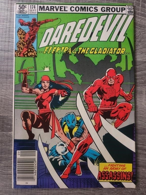 Daredevil 174(1981)MILLER! 1st HAND 3rd ELEKTRA +P