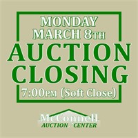 Auction Close Monday, March 8th | 7:00pm