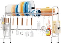 Veckle Over Sink Dish Drying Rack, Large