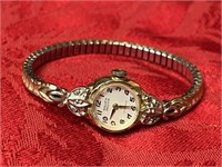 Gruen Ladies' Watch, Marked 14kt. Gold, 17 Jewel