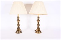 Vintage Stiffel Brass Lamps
