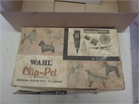Vintage Handy Andy tool set, Wahl clip pet set