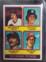 1976 TOPPS RON GUIDRY ROOKIE CARD YANKEES