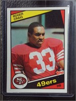 1984 TOPPS ROGER CRAIG ROOKIE CARD 49ERS