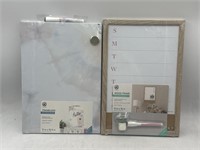 NEW Mixed Lot of 2- UBrands Dry Erase Boards