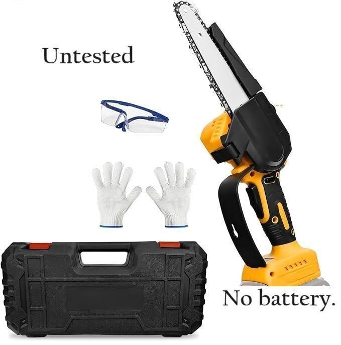 80$- SILPH PLC 6-inch Cordless Electric Chainsaw