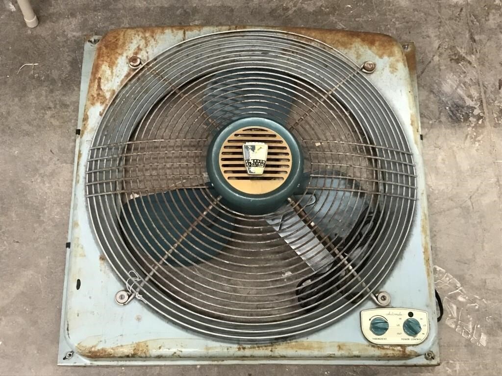 Vintage Window Fan Works