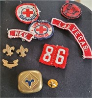 VTG BOY SCOUT PATCHES, PINS, OTHER