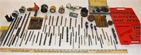 LOT - DRILL BITS, ETC.