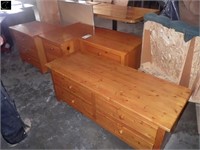 Coffee Table and 3 End Tables