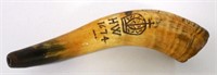 Decorated Powder Horn