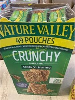 Nature valley crunch  oats n’ honey granola bars