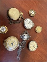 Group of pocket watches