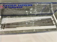 Brand New #7.5 Atlas O Gauge Turnout Left Hand