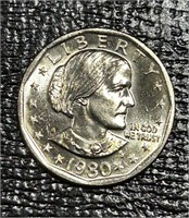 U.S. 1980-S Susan B. Anthony Dollar MS65+
