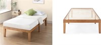 New  Solid Wood Platform Bed 16" new NIB