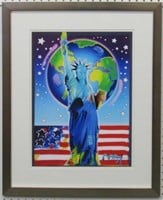 PEACE ON EARTH II GICLEE BY PETER MAX