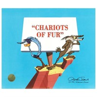 Chariots of Fur Limited Edition Animation Cel by C