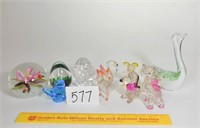 Paperweights & Animal Figurines