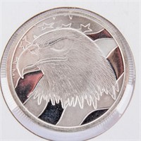 Coin .999 Fine Silver Round "I Pledge Allegiance"