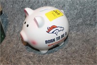 DENVER BRONCO PIGGY BANK