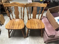 A pair of nice kitchen Chairs