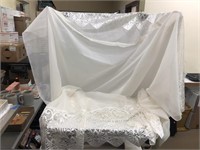 Rectangular Lace Table Cloth