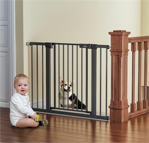 BabyBond 27-43" Easy Install Baby Gate for Stairs