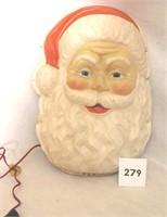 VINTAGE ROYALITE ELECTRIC SANTA CLAUS DECORATION