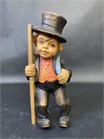 Munich German Hand Carved Chimney Sweep Boy