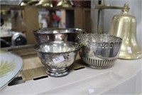 SILVERPLATED BOWLS