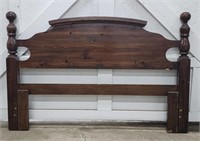 (F) Wooden Full Bed Headboard