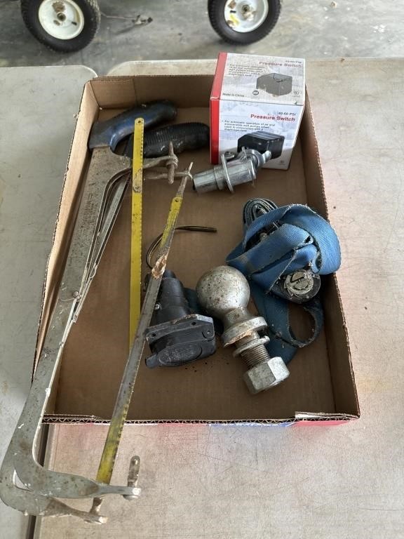 Hack Saw, 2 5/16” Ball, and more