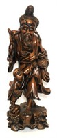 Wood Carved Figural Sculpture